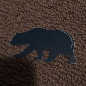 Bear sticker